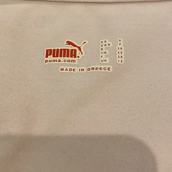 Vintage Pink Puma ballet wrap top - Picture 4 of 4